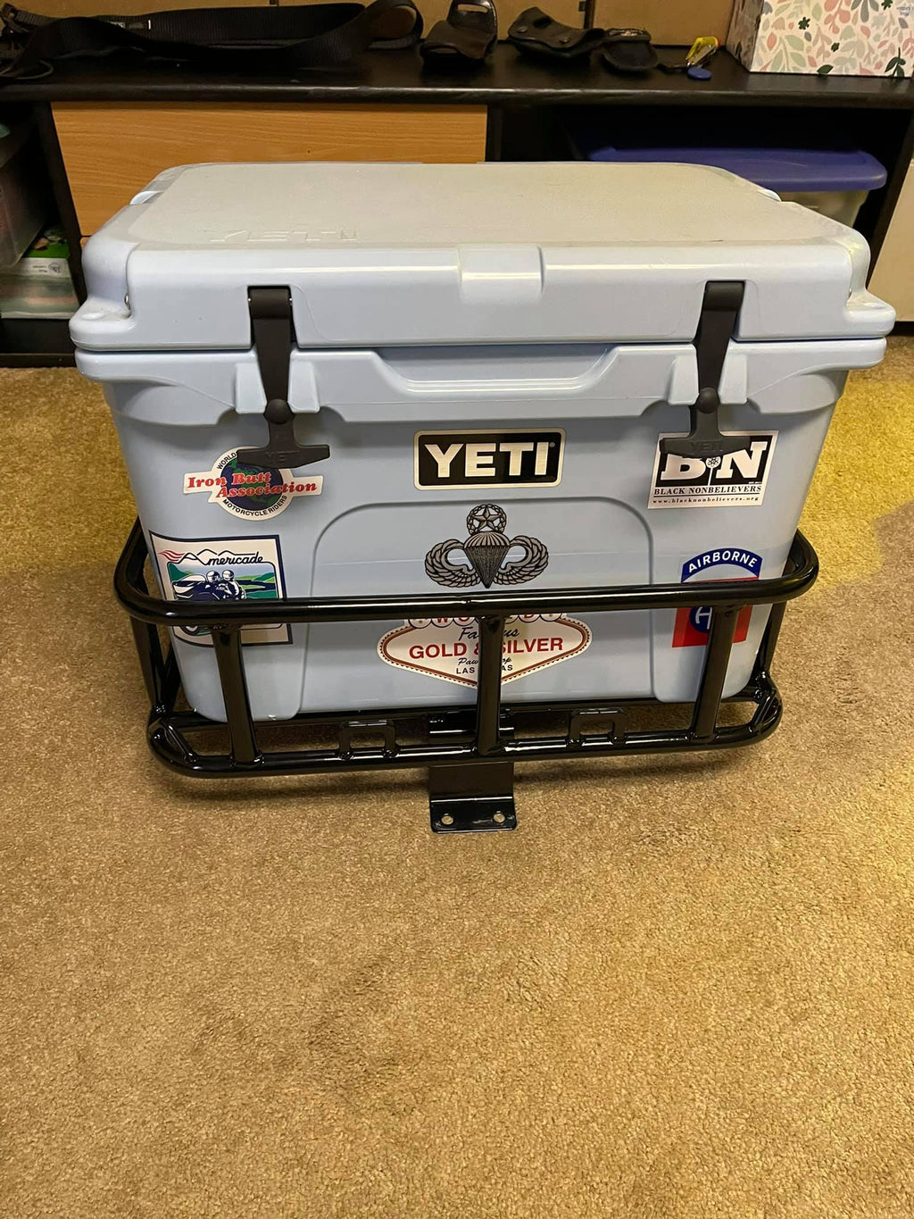  Slognn YETI Cooler Mount - Hitch Mount Kit for Yeti Tundra 35  or 45 Cooler - Cooler Kit attaches to The Base Deck (Sold Separately) :  Sports & Outdoors