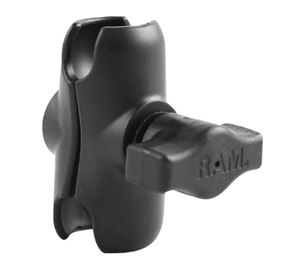 RAM Mounts Arms; Short double socket arm for 1" ball bases; overall length: 2.38"; socket-to-socket length: 2"