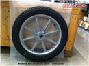 Wheel & Tire Assembly Silver Powder Coated 6 Ply KENDA