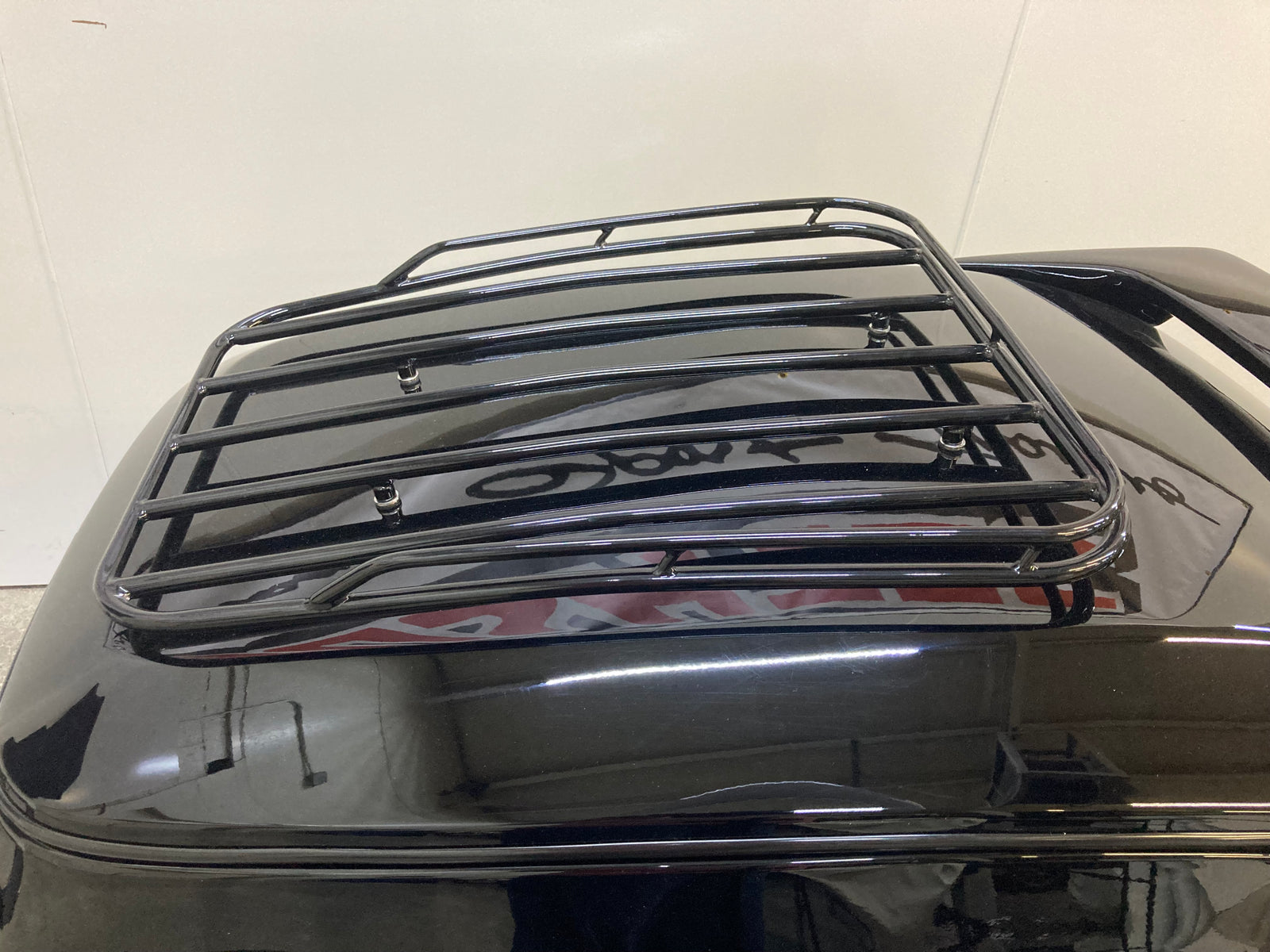 Luggage Rack Black Powder Coat RoadStar – T&J'S MOTORCYCLE TRAILER ...